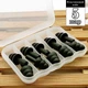 Беруші силіконові бервуха в пластиковому кейсі 5 пар Silicone Earplugs Black - изображение 1