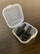 Беруші силіконові бервуха в пластиковому кейсі Silicone Earplugs Black - изображение 5