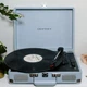 Вініловий програвач Crosley Cruiser Plus Tourmaline Bluetooth, грамофон з вбудованими колонками для вінілових дисків - изображение 1