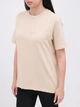 Футболка хлопковая удлиненная женская EQUILIBRI W213 097 000-51 M Beige (2299965872977) - изображение 3