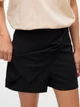 Юбка-шорты мини осенняя прямая женская Vero Moda 10332054-3 XL Black (5715718851954) - изображение 5