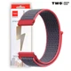 Нейлоновый Ремешок для Xiaomi Amazfit Bip / 20 мм Dark Grey / Pink - изображение 3