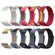Нейлоновый ремешок для Xiaomi Amazfit Bip / 20 мм Light Pink - изображение 6