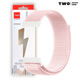 Ремешок для Xiaomi Amazfit GTS 4 / GTS 4 mini нейлоновый / 20 мм Лиловый - изображение 2