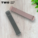 Ремешок для Xiaomi Amazfit GTS 4 / GTS 4 mini нейлоновый / 20 мм Тёмно розовый - изображение 5