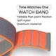 Нейлоновый Ремешок для Xiaomi Amazfit Bip / 20 мм Grey / Orange - изображение 3