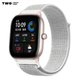 Ремешок для Xiaomi Amazfit GTS 4 / GTS 4 mini нейлоновый / 20 мм Дизайнерский белый - изображение 1