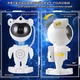 Ночник проектор зоряного неба Астронавт із Bluetooth колонкою Sky Star Astronaut Bambi ZZ-202 - зображення 2