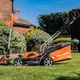 Газонокосилка электрическая аккумуляторная Yard Force LM G32 + триммер для травы LT G30 аккумулятор - изображение 9