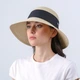 Шляпа женская с лентой-бантом LuckyLOOK Сеул 58 Бежево-черный 808-362 - изображение 3