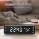 Цифровий будильник 3в1 з бездротовою зарядкою 15W і Bluetooth колонкою для дому та офісу - зображення 2