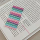 Стикеры закладки, наклейки, 5 цветов, 300 штук, пластиковые стикеры для книг. з-101 - изображение 2