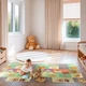 Дитячий термокилимок Nils Fun MD04 Zoo (195 x 180 см) складаний — Двосторонній розвиваючий килимок XPE для повзання та ігор - зображення 3
