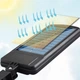 Уличный фонарь на солнечных батареях, 2200 mAh + пульт, Solar Light BK120-6COB / Светодиодный прожектор на столб - изображение 5