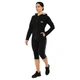 Кофта для схуднення з ефектом сауни HEATOUTFIT ST-2142 розмір 3XL чорний - зображення 3