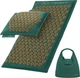Коврик акупунктурный с подушкой 4FIZJO Eco Mat Аппликатор Кузнецова Navy Green/Gold (P-5907739312891) - изображение 1