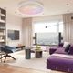 Светодиодный накладной светильник Feron AL6030 GRAND COLOR 60Вт с RGB белый - изображение 2