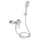 Смеситель для душа Lidz Wawel 010 (с душевым гарнитуром) (k40) LDWAW010CRM45390 Chrome - изображение 1