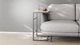 Столик приставной Терри Ferrum-decor 650x440x330 Черный металл ДСП Дуб Сонома 16 мм (FRD-104651) - изображение 3