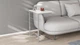 Столик приставний Террі Ferrum-decor 650x440x330 Сірий метал ДСП Бетон 16 мм (FRD-104668) - зображення 8