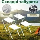 Туристичний посилений складаний стіл Grand Picnic для пікніка з регулюванням висоти та 4 стільці GP4262-4 Помаранчевий - зображення 6