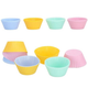 Formy do pieczenia babki Springos silikonowe kolorowe 7 cm 12 szt (5907719437286) - obraz 4