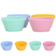 Formy do pieczenia babki Springos silikonowe kolorowe 7 cm 12 szt (5907719437286) - obraz 5