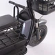 Электроскутер 48V 20Ah на 3-х колесах 14" с двигателем 500W и корзинами Фиолетовый - изображение 4