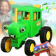 Танцующий трактор на радиоуправлении с песней и световыми эффектами Зеленый - изображение 2