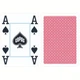 Пластиковые игральные карты Copag 4 Corner Jumbo Index красная - изображение 1