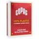Пластиковые игральные карты Copag 4 Corner Jumbo Index красная - изображение 2
