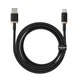 Кабель Baseus Dura Series Fast Charging Cable USB to Type-C 60W 2m Gold+Black (P10377802U01-02) - изображение 3