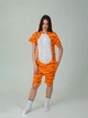 Женская кигуруми взрослая и подростковая летняя Kigurumi Тигр оранжевый L 165-175 см (4004) - изображение 9