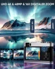 Фотокамера Nsoela DC202 48Мп / CMOS / 4K 60fps / 16X зум / Черная - изображение 7