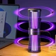 Бездзвучна лампа-ловушка для комарів LY-936 нічник зарядка через USB - зображення 1