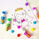 Точковий живопис Jar Melo 12 кольорів Dot Painting - зображення 2