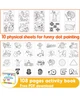 Точковий живопис Jar Melo 8 кольорів Dot Painting - зображення 3