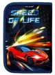 Пенал шкільний 1 відділення, 2 відвороти без наповнення Speed of Life, 24213C Class - зображення 2