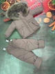 Зимовий комбінезон з курткою дитячий Look Plus какао 122-128 см - зображення 1
