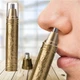 Тример для носа та вух Nose hair trimmer на акумуляторі з USB зарядкою gold - зображення 3