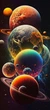 Алмазная мозаика ColorArt 30x60 Планеты TS 1304 - изображение 1