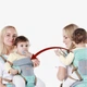 Детский хипсит эрго-рюкзак Baby Carrier и прорезыватель Мишка с держателем бусины Голубой n-13035 - изображение 7