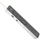 Розумна указка HOCO GM202, Smart PPT page turning pen, 2.4GHz, 100m, Type-C, LCD, 180mAh, 8h, silver - зображення 5