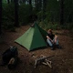 Сверхлегкая одноместная палатка с острой верхушкой Naturehike NH17T030-L (Темно- зеленая) - изображение 6
