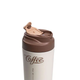 Термокружка Coffee с ремешком 480 мл коричневая - изображение 3