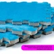 Підлога-пазл плюшевий БЛАКИТНИЙ 30*30*1cm (D) SW-00002090 - изображение 5