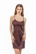 Платье-комбинация Felisiya Lingerie Сливовое вино 502-7803 М - изображение 1