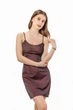 Платье-комбинация Felisiya Lingerie Сливовое вино 502-7803 М - изображение 3