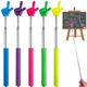 Игрушка Телескопическая указка палец Пикми 20 см - 68 см для детей красная - изображение 2