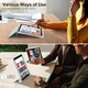 Розсувний чохол обкладинка Pulling Separation + Pencil Holder BBM1 для iPad 10.2" 2019/2020/2021 Світло-зелений - зображення 9